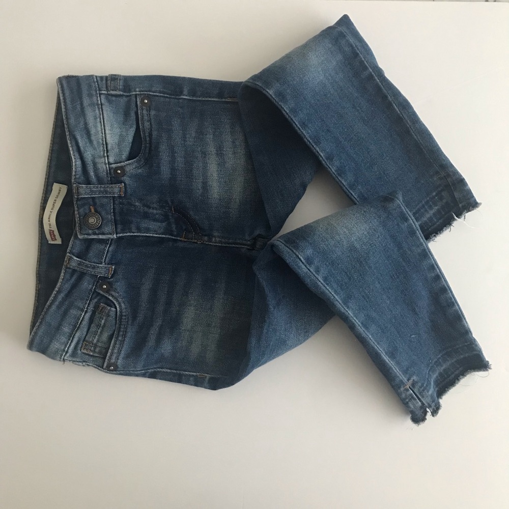 5 years old Levi’s blue denim jeans